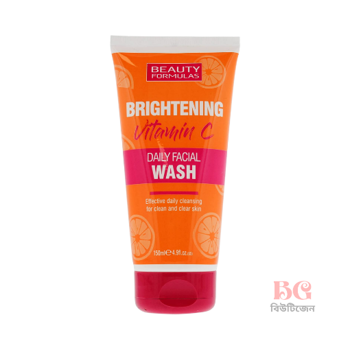 Beauty Formulas Brightening Vitamin C Daily Facial Wash 150ml