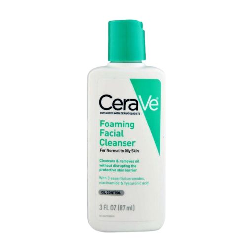CeraVe Foaming Facial Cleanser For Normal to Oily Skin 87ml