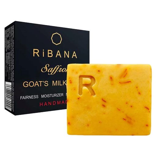 RIBANA Saffron Goat Milk Soap 110g