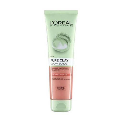 LOreal Pure Clay Glow Scrub 150ml