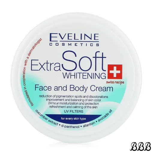 EVELINE Extra Soft Whitening Face & Body Cream 100ml