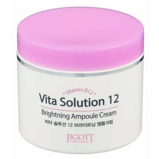 Jigott Vita Solution 12 Brightening Ampoule Cream 100 Ml