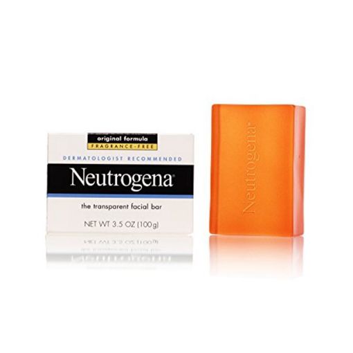 Neutrogena Original Amber Bar Fragrance-Free Facial Cleansing Bar 100mg