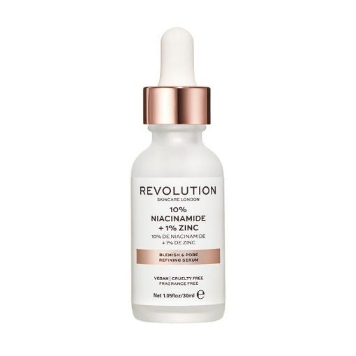 Revolution Skincare Blemish and Pore Refining Serum – 10% Niacinamide + 1% Zinc 30ml