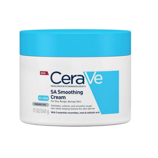 CeraVe SA Smoothing Cream For Dry Rough Bumpy Skin 340g
