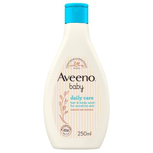 Aveeno Baby Daily Care Hair & Body Wash For Sensitive Skin 250ml