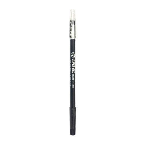W7 Super Gel Deluxe Eye Pencil Blackest Black 1.5gm