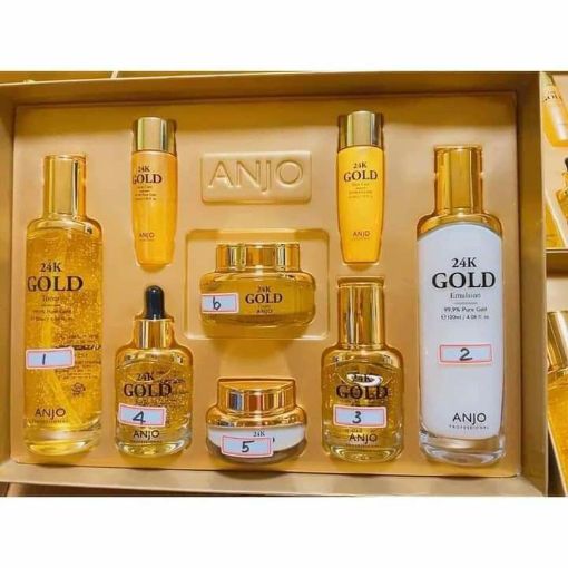 Anjo Professional Gold Skincare 6 Pcs Set