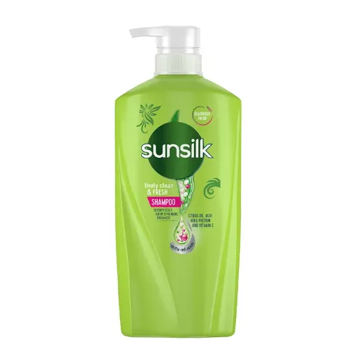 Sunsilk Lively Clean & Fresh Shampoo (Thailand) 650ml