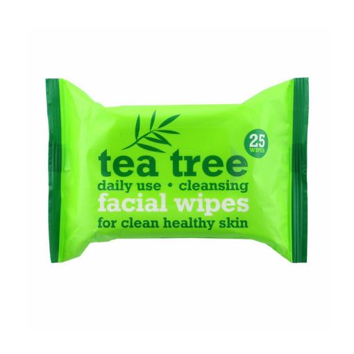 Xpel TEA TREE facial Cleansing Wipes 25pcs