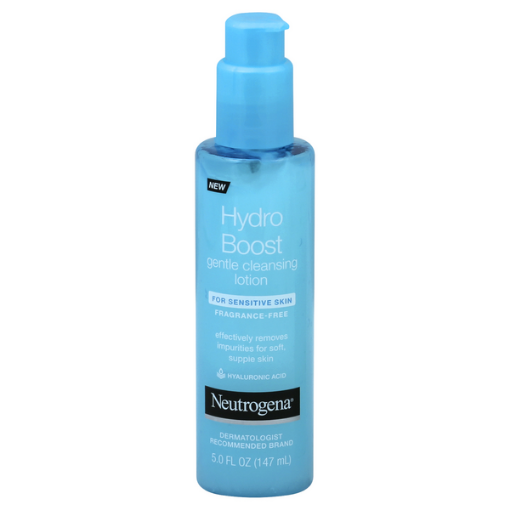 Neutrogena Hydro Boost For Sensitive Skin Gentle Cleansing Lotion 147ml