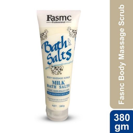 FASMC Milk Bath Salts Body Massage Scrub 380g