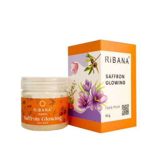 RiBANA Saffron Glowing Face Pack 50gm
