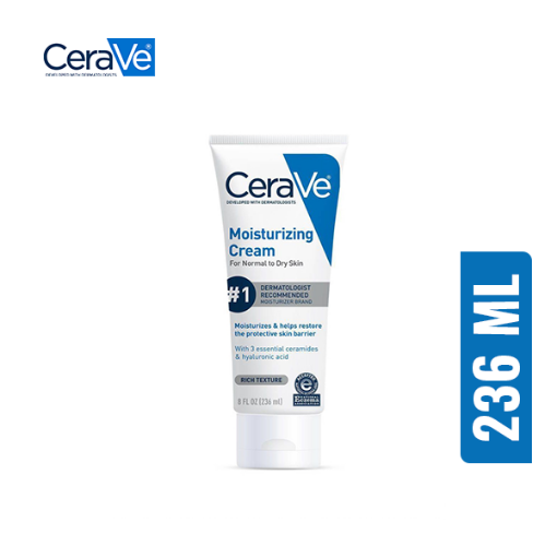 Cerave Moisturizing Cream For Normal To Dry Skin 236ml (USA)