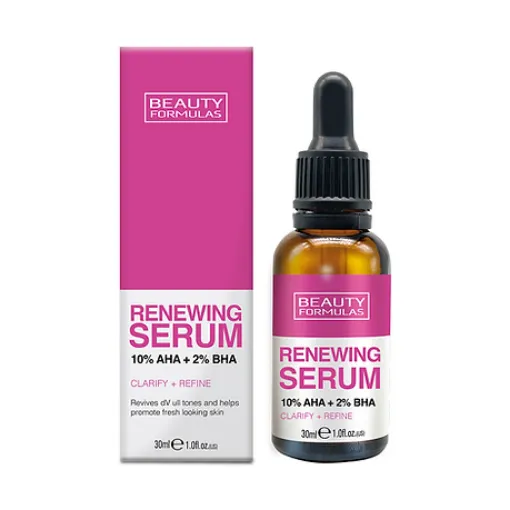 Beauty Formulas Renewing 10% AHA+2% BHA Serum 30ml
