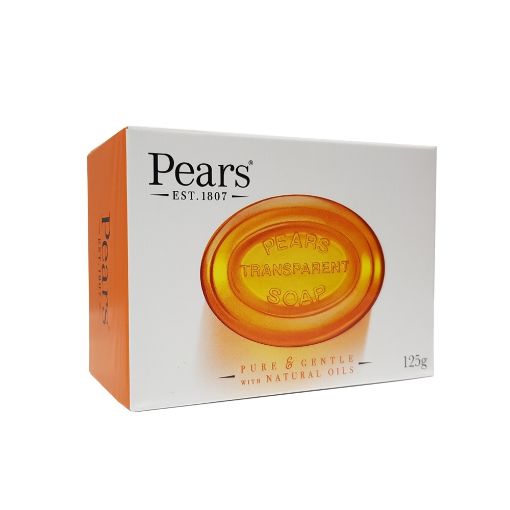 Pears Pure & Gentle Natural Oil Transparent Soap 125g