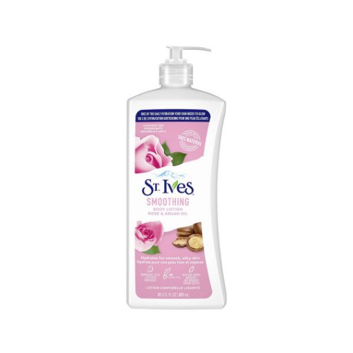 St. Ives Rose and Argan Oil Smoothing Body Lotion 621ml