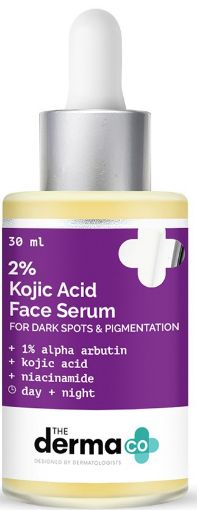 Picture of The Derma Co 2% Kojic Acid Face Serum with 1% Alpha Arbutin & Niacinamide 30ml