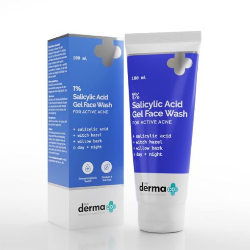 Picture of Derma Co 1% Salicylic Acid Gel Face Wash with Salicylic Acid 100ml