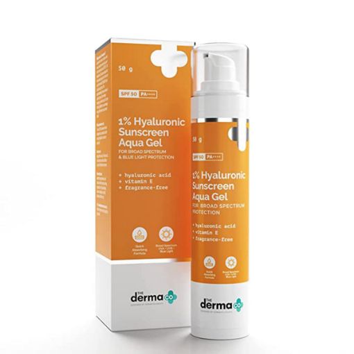 Picture of Derma Co  1% Hyaluronic Sunscreen Aqua Gel 50g