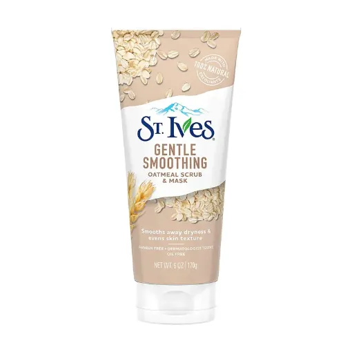St. Ives Gentle Smoothing Oatmeal Scrub & Mask (170gm)