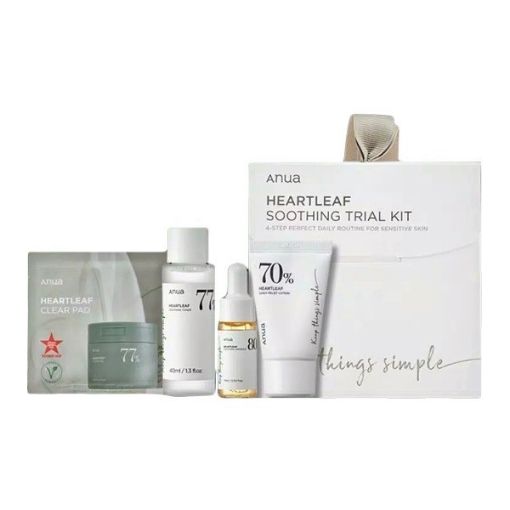 ANUA HEARTLEAF SOOTHING TRIAL KIT (4 ITEMS)