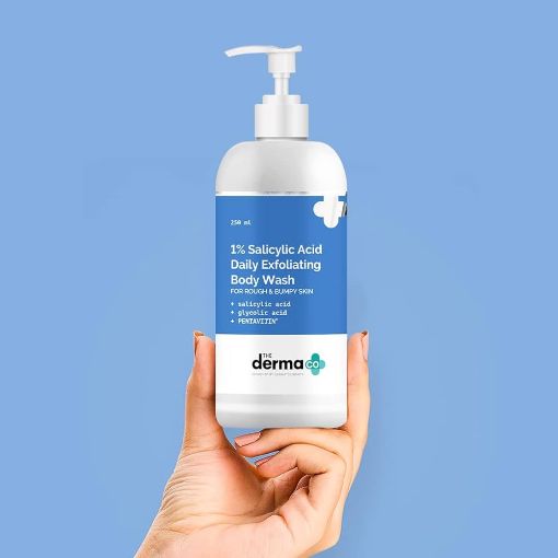 The Derma Co 1% Salicylic Acid Daily Exfoliating Body Wash 250ml