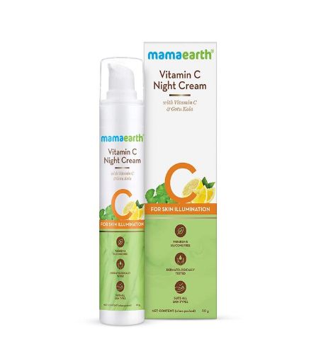 MamaEarth Vitamin C Night Cream 50g