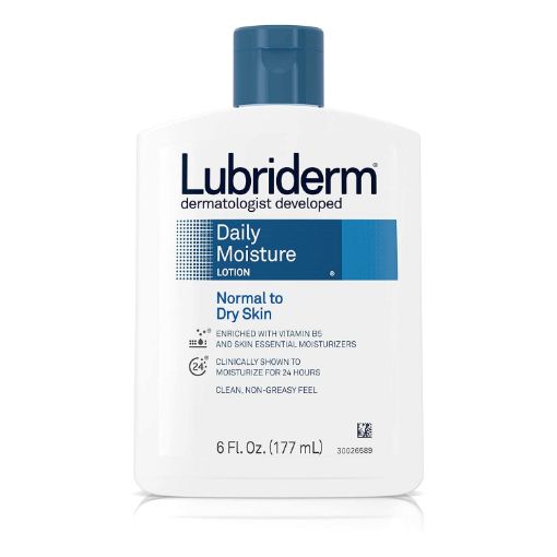 Lubriderm Daily Moisture Body Lotion Fragrance Free 177ml
