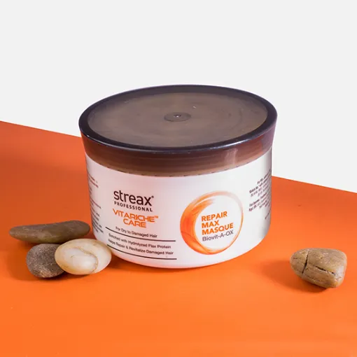 Streax Professionals Repair Max Masque for Dry to Damaged Hair 500gm