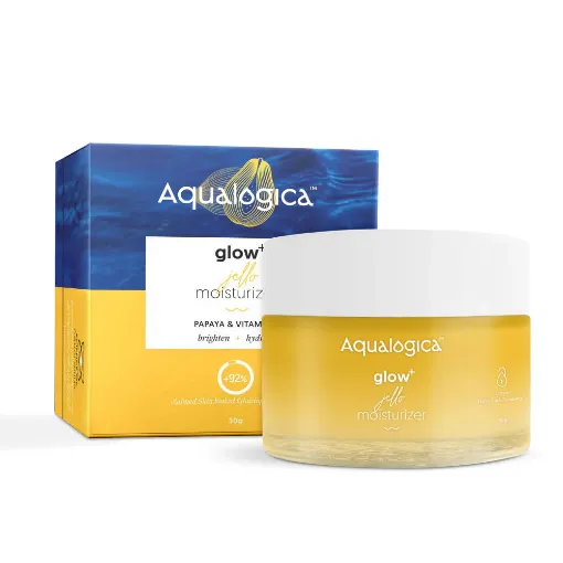 Aqualogica Glow+ JellO Moisturizer papa and vitamin c– 50g