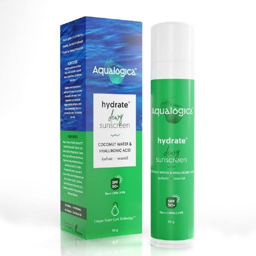 Aqualogica Hydrate+ Dewy Sunscreen SPF 50 PA+++ 50g