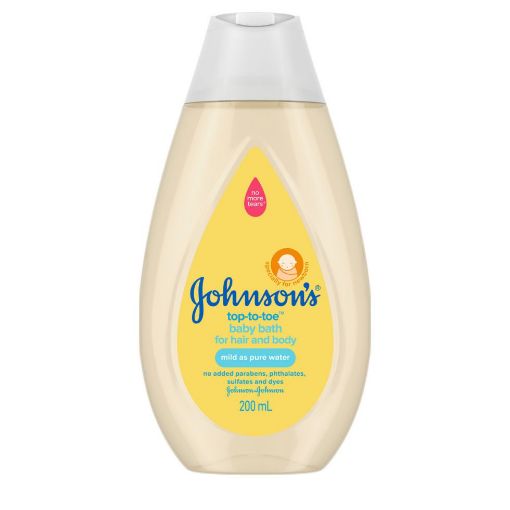 Johnsons Baby Top To Toe Hair & Body Wash 200ml