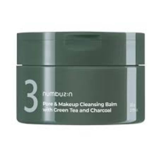 NUMBUZIN NO.3 PORE & MAKEUP CLEANSING BALM WITH CREEN TEA AND CHARCOAL 85G
