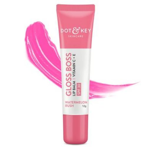 Dot & Key Gloss Tinted Lip Balm SPF 30 I Vitamin C + E I Watermelon