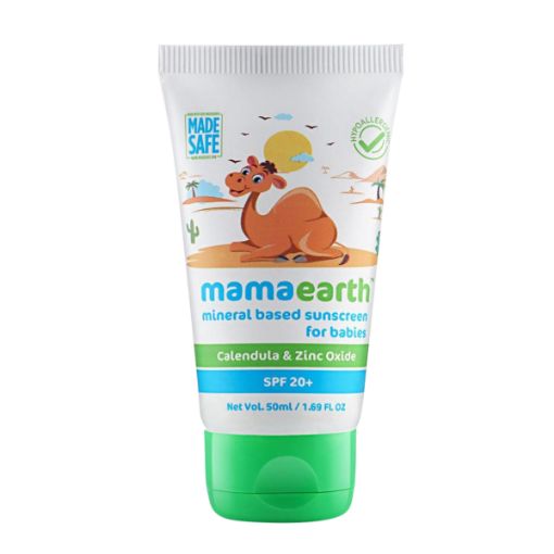 Mamaearth Sunscreen for Babies Mineral Based 50ml