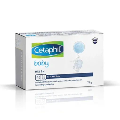 Cetaphil Baby Mild Bar - Gentle Cleansing for Delicate Baby Skin