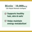 Nature’s Bounty Biotin 10000mcg