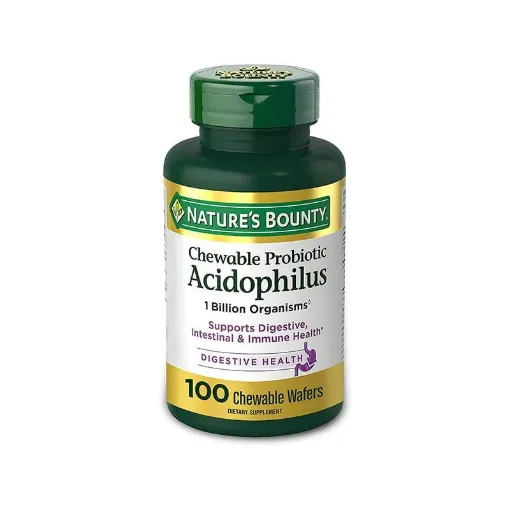 Nature’s Bounty Acidophilus Probiotic – 100 Tablets