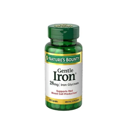 Nature’s Bounty Gentle Iron 28 mg – 90 Capsules