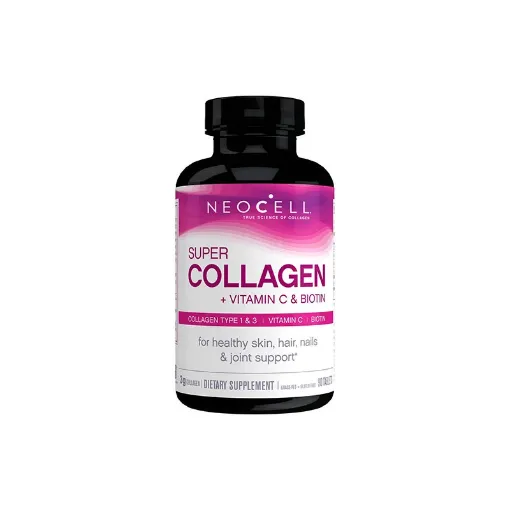 NeoCell – Super Collagen (Types 1 & 3) + Vitamin C And Biotin Tablets, 90 Ct