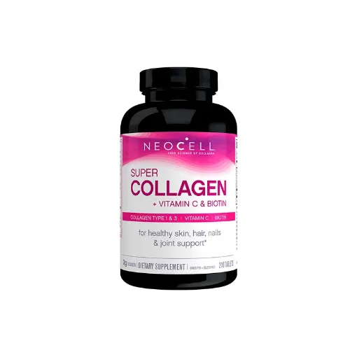 Neocell – Super Collagen Vitamin C and Biotin, Collagen Types 1 & 3, 210 Tablets