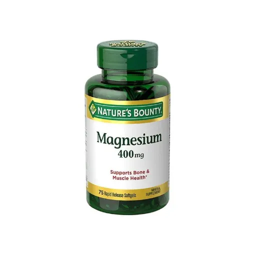 Nature’s Bounty Magnesium Rapid Release 400 mg – 75 Softgels