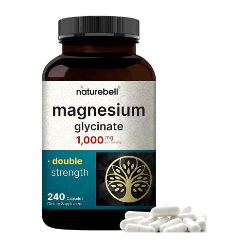 Picture of NatureBell Magnesium Glycinate Capsules 1000mg – 240 Capsules