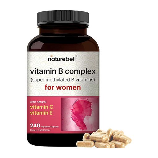 Picture of NatureBell Vitamin B Complex for Women – 240 Capsules