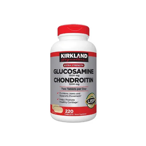 Picture of KIRKLAND Signature Extra Strength Glucosamine 1500mg Chondroitin 1200mg Sulfate – 220Tablets