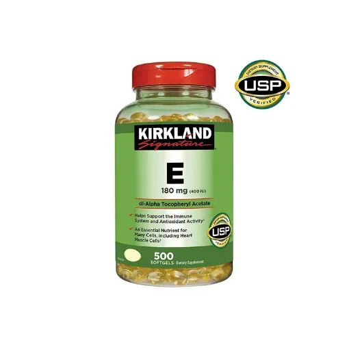 Picture of Kirkland Signature Vitamin E 400 IU 180 mg – 500 Softgels