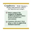 Picture of Nature’s Bounty Cranberry Herbal Health Supplement 4200mg with Vitamin C – 250 Softgels