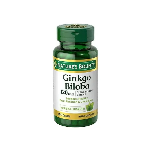 Picture of Nature’s Bounty Ginkgo Biloba 120mg -100 Capsules