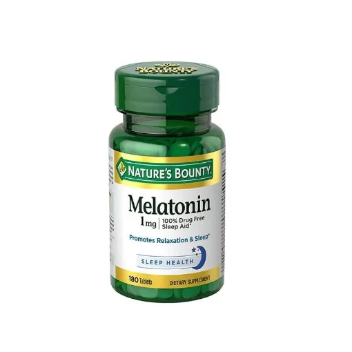 Picture of Nature’s Bounty Melatonin 1mg – 180 Tablets